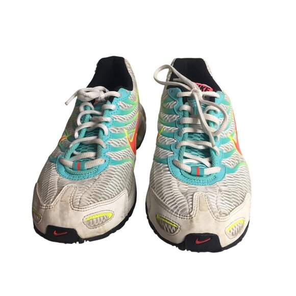 Nike Air Max Torch 4 Shoes Womens Size 8 White Volt Teal Sneakers CW5607-100 - Picture 4 of 13
